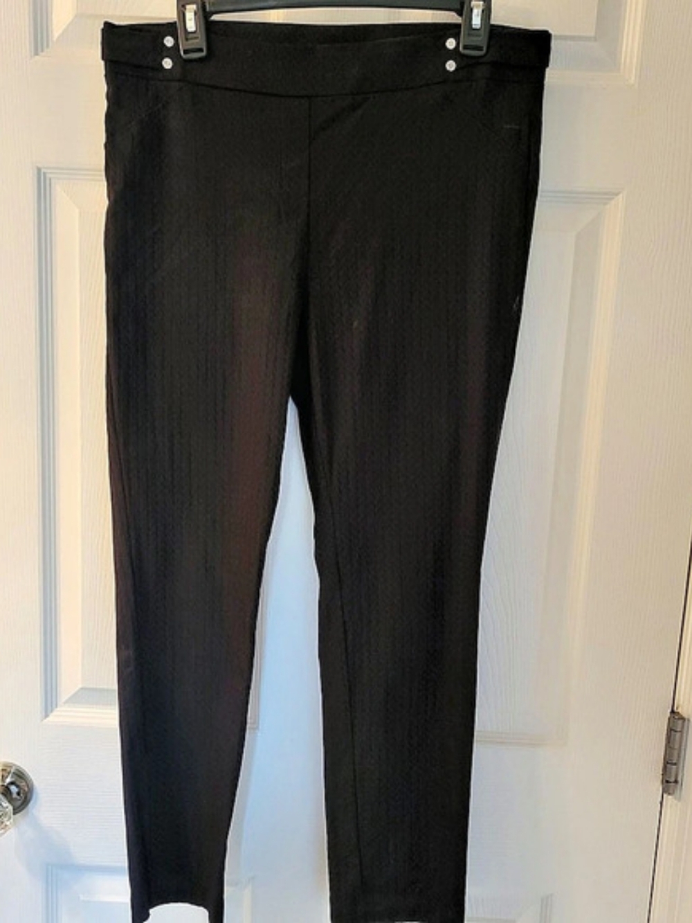 Rafaella Comfort Black Skinny Pants Size 12